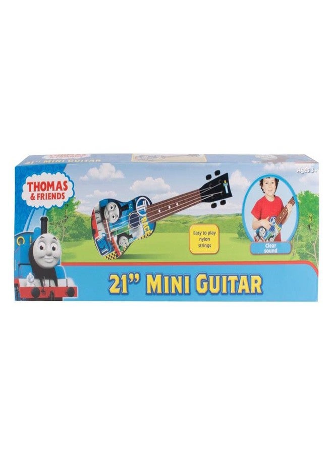 Sakar Thomas and Friends 21" Kids Guitar Toy GT1-01371 | Inspired Design, Easy-to-Hold, Thin Frets and Low String, Traditional Acoustic Guitar Shape, Secret Stickers, Real Tuning Gears (GT1-01085) - Image 4